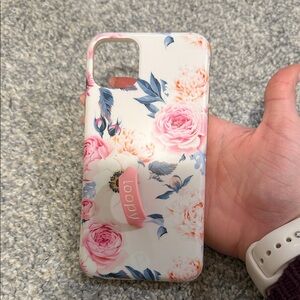 Floral Phone Case with Loop Handle